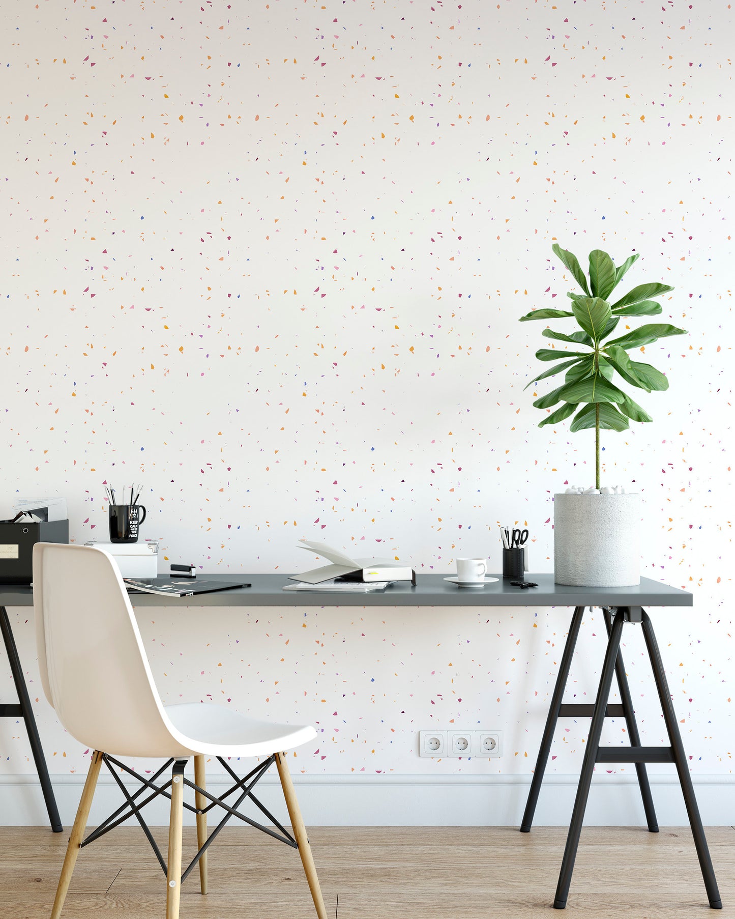 Geometric 'Prism' Wallpaper