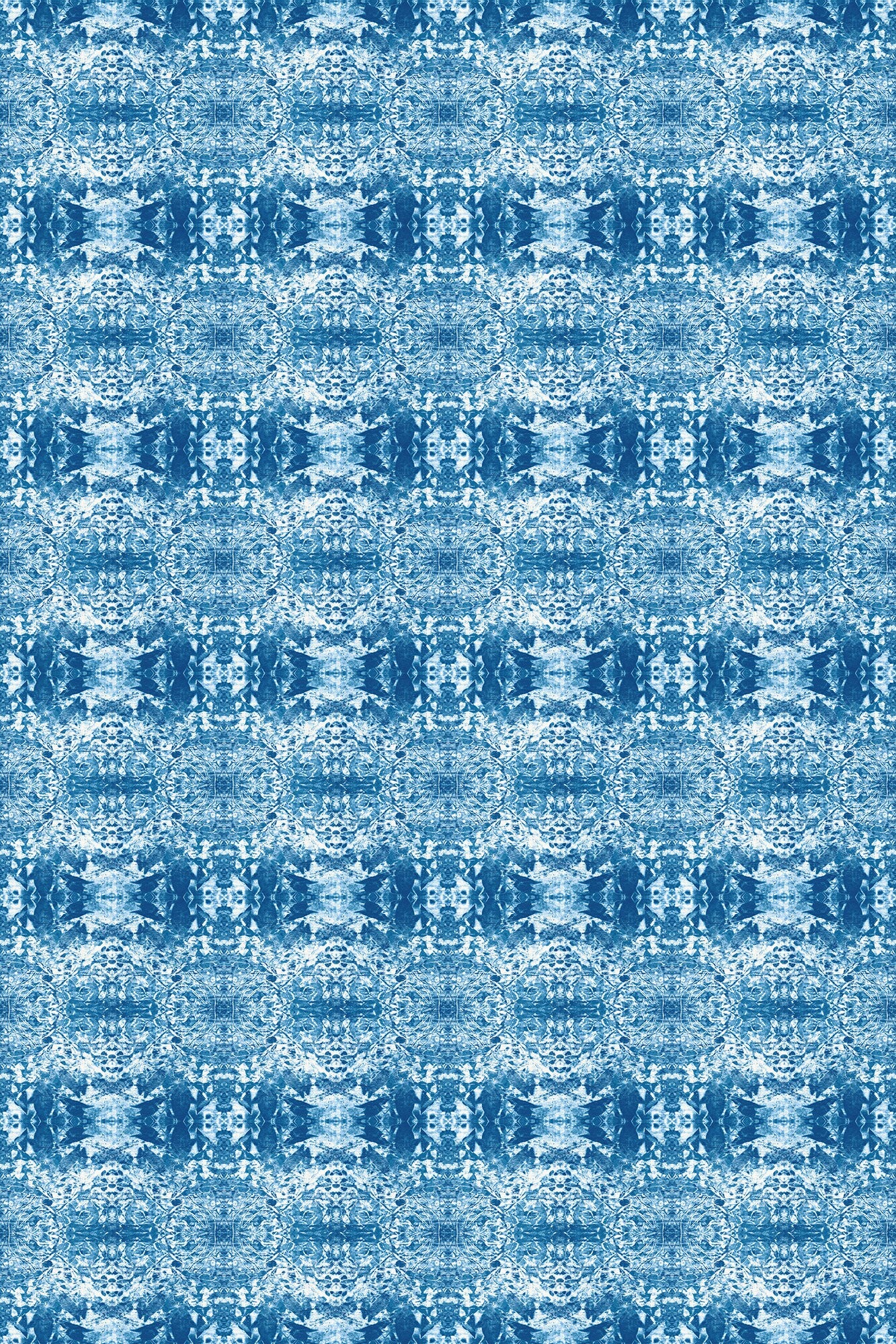 Cannonball Versatile Indoor/Outdoor Washable Rug - Blue Coastal Modern Abstract - Vinyl with Non-Slip Latex Backing