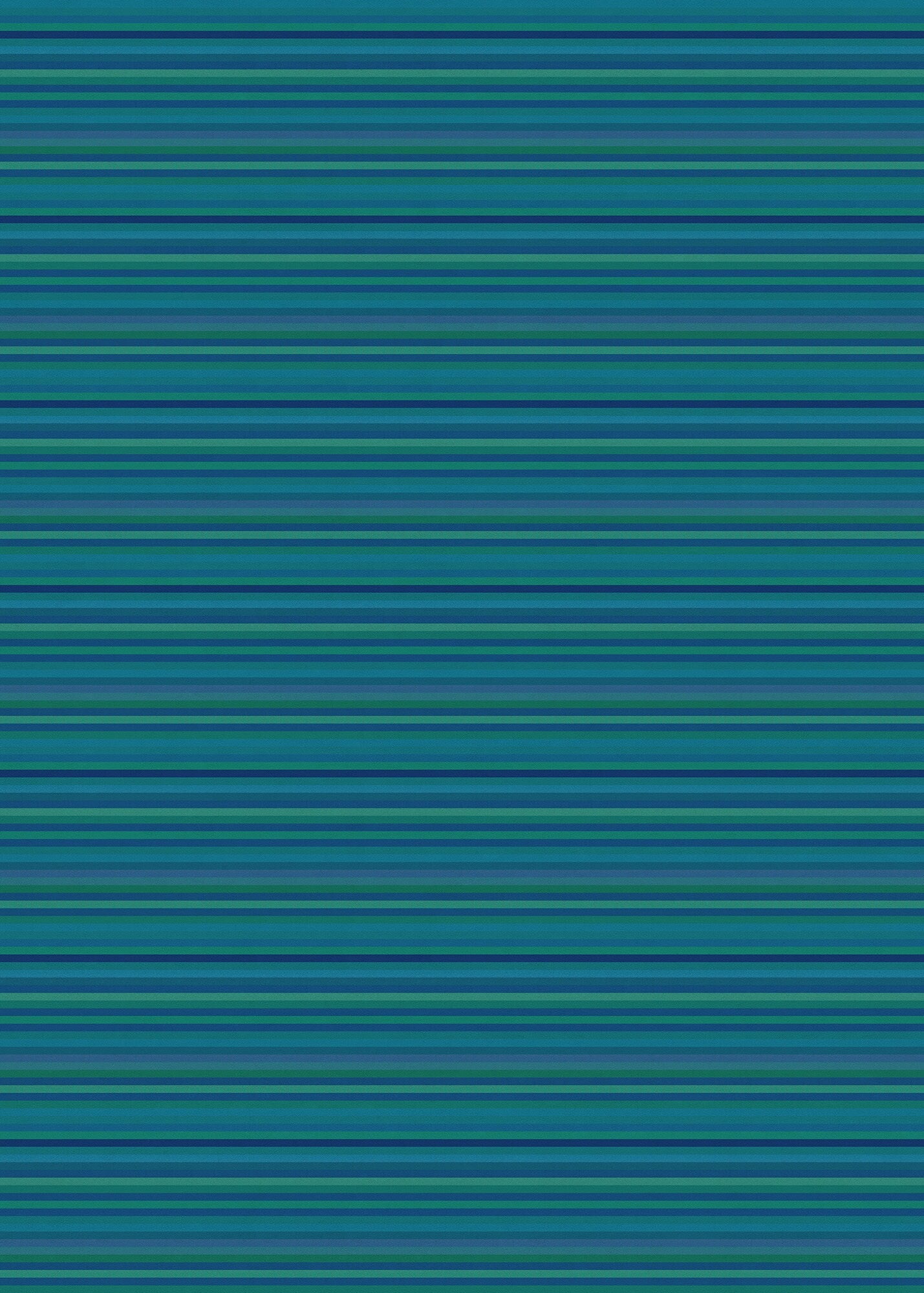 Teal Cabana Stripes Versatile Indoor/Outdoor Washable Rug - Blue, Green Modern Coastal Stripes - Vinyl with Non-Slip Latex Backing