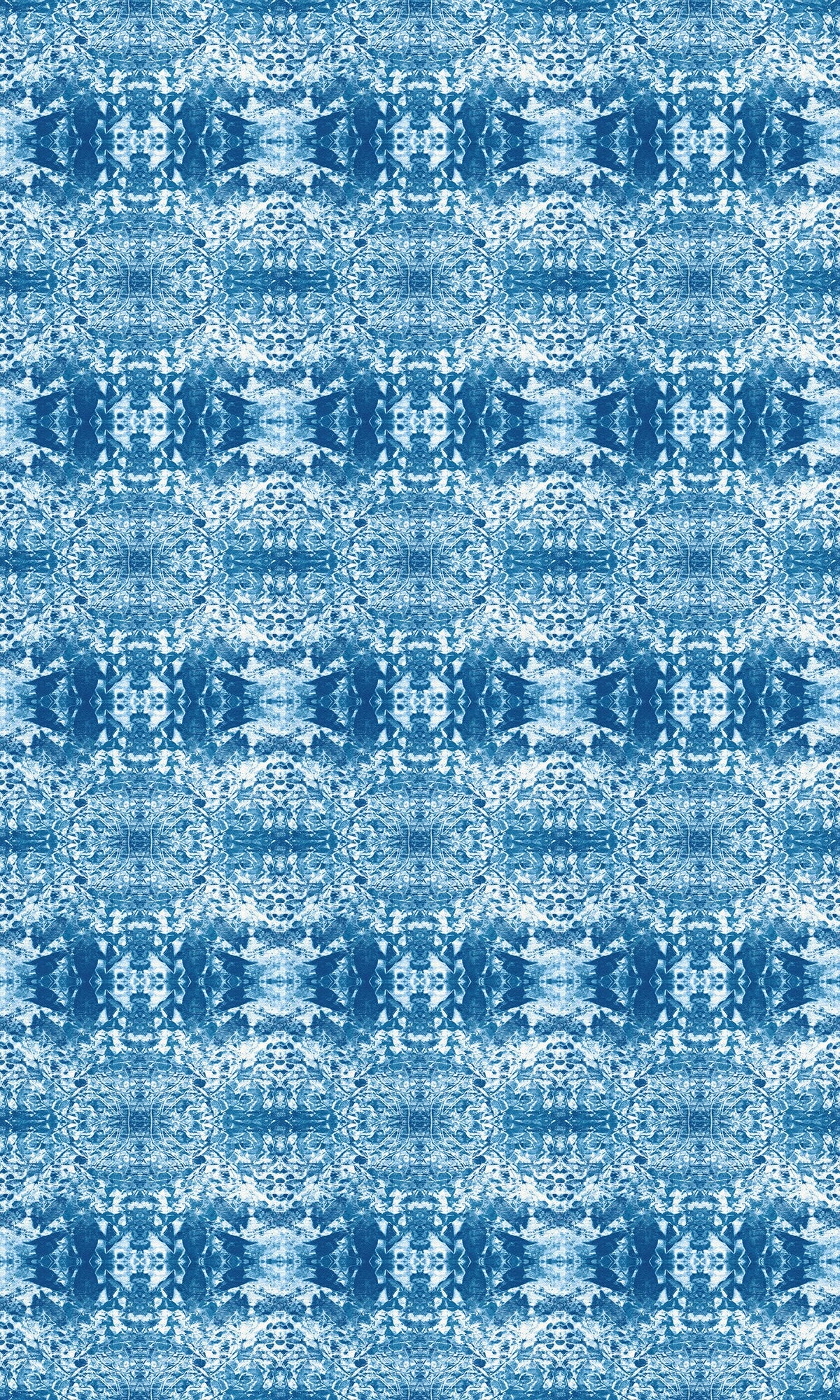 Cannonball Versatile Indoor/Outdoor Washable Rug - Blue Coastal Modern Abstract - Vinyl with Non-Slip Latex Backing