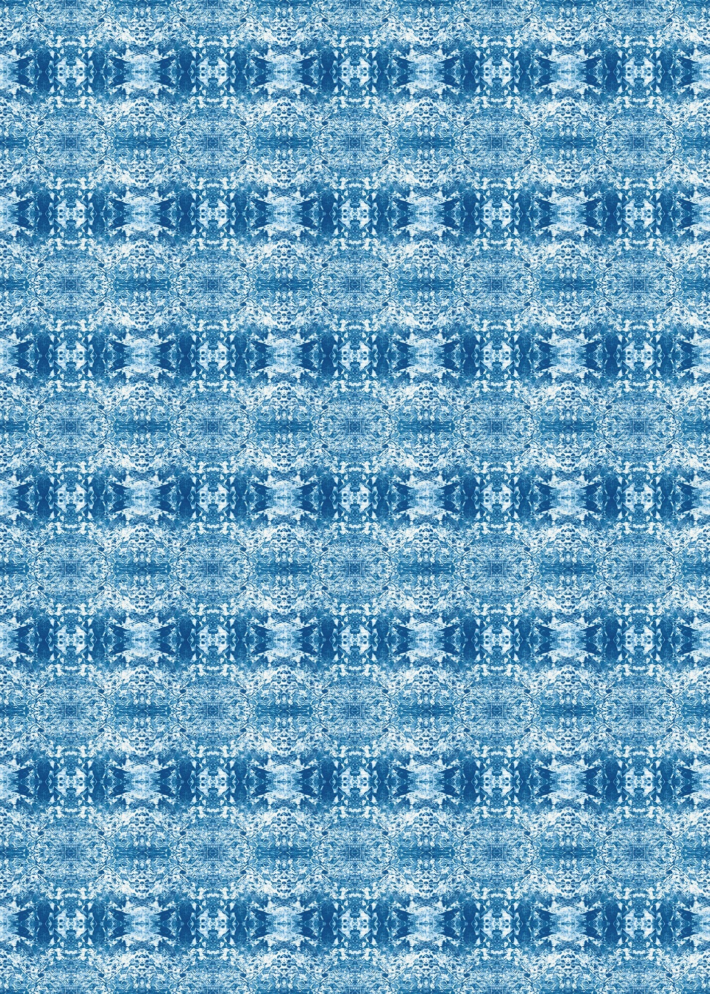 Cannonball Versatile Indoor/Outdoor Washable Rug - Blue Coastal Modern Abstract - Vinyl with Non-Slip Latex Backing