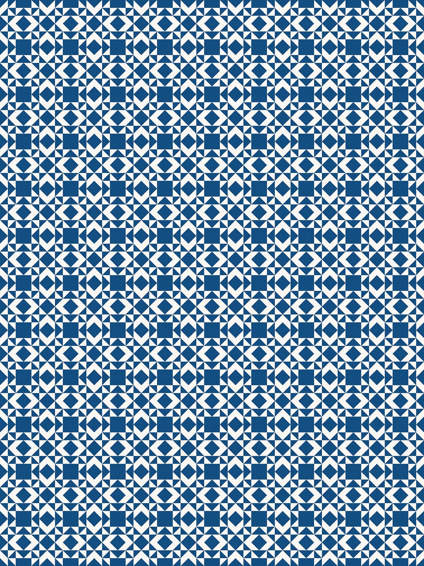 Cheyenne Versatile Indoor/Outdoor Washable Rug - Blue Southwestern Geometric - Vinyl with Non-Slip Latex Backing