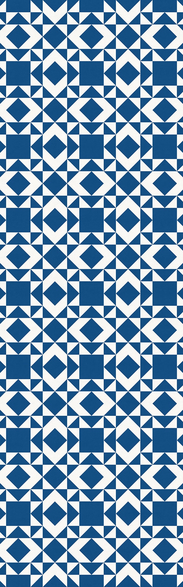 Cheyenne Versatile Indoor/Outdoor Washable Rug - Blue Southwestern Geometric - Vinyl with Non-Slip Latex Backing