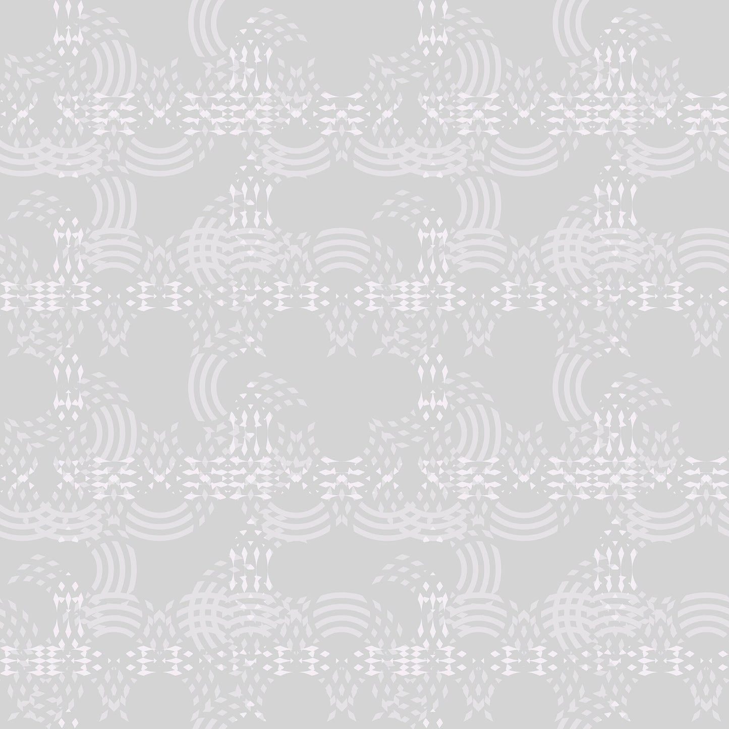 Jacquard Country/Farmhouse Peel and Stick Wallpaper - Gray, White Abstract - Water-Resistant Embossed Vinyl Canvas