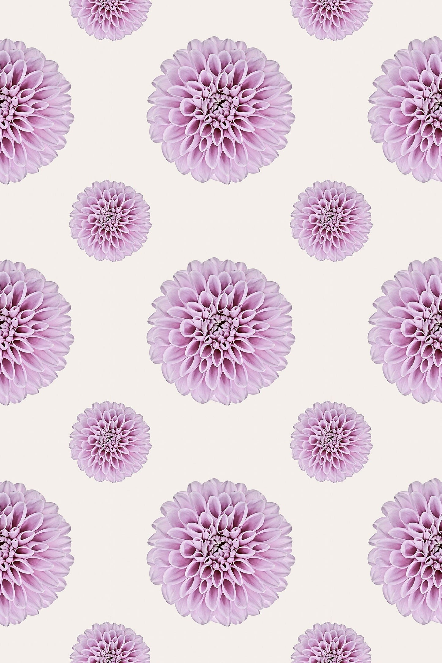Blossom in Lavender Versatile Indoor/Outdoor Rug- Purple Modern Floral - Vinyl with Non-Slip Latex Backing