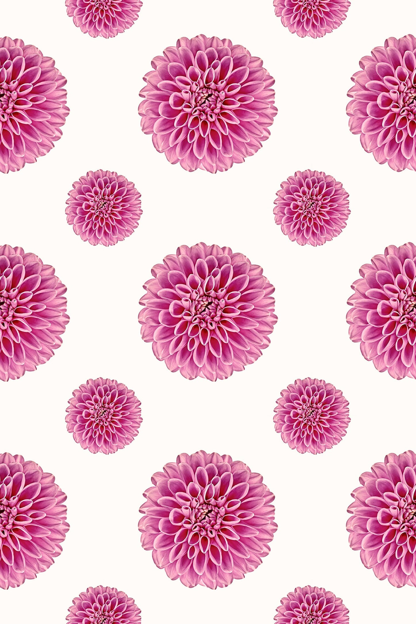 Blossom in Pink Versatile Indoor/Outdoor Rug - Modern Glam Floral - Vinyl with Non-Slip Latex Backing