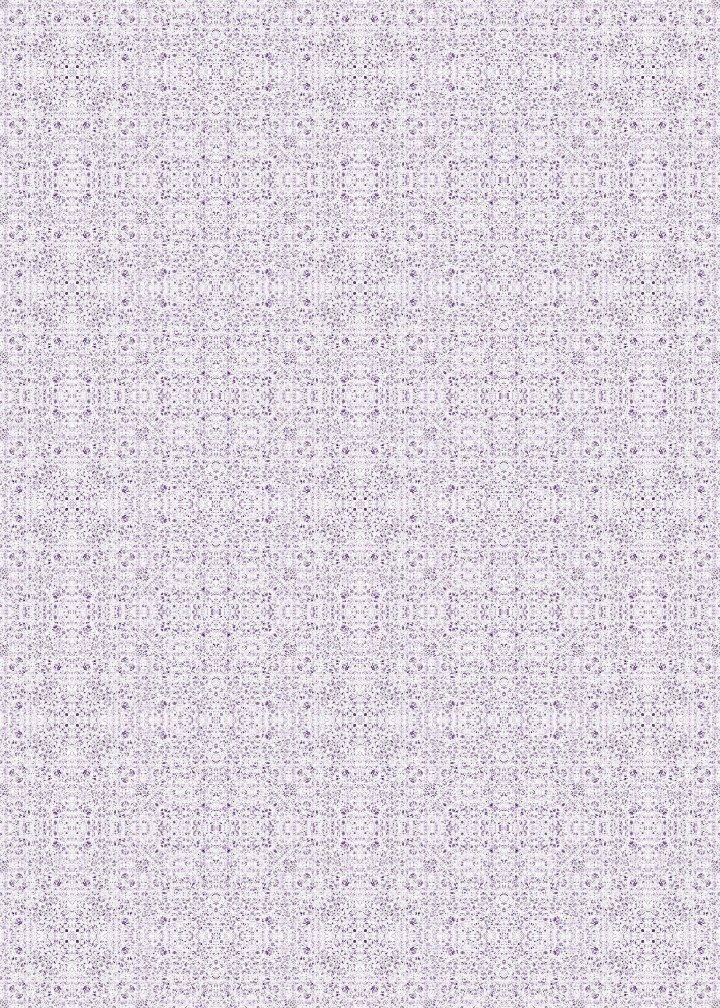 Poppies in Lavender Indoor/Outdoor Floor Covering - French Country - 2-Ply Vinyl with Non-Slip Latex Backing