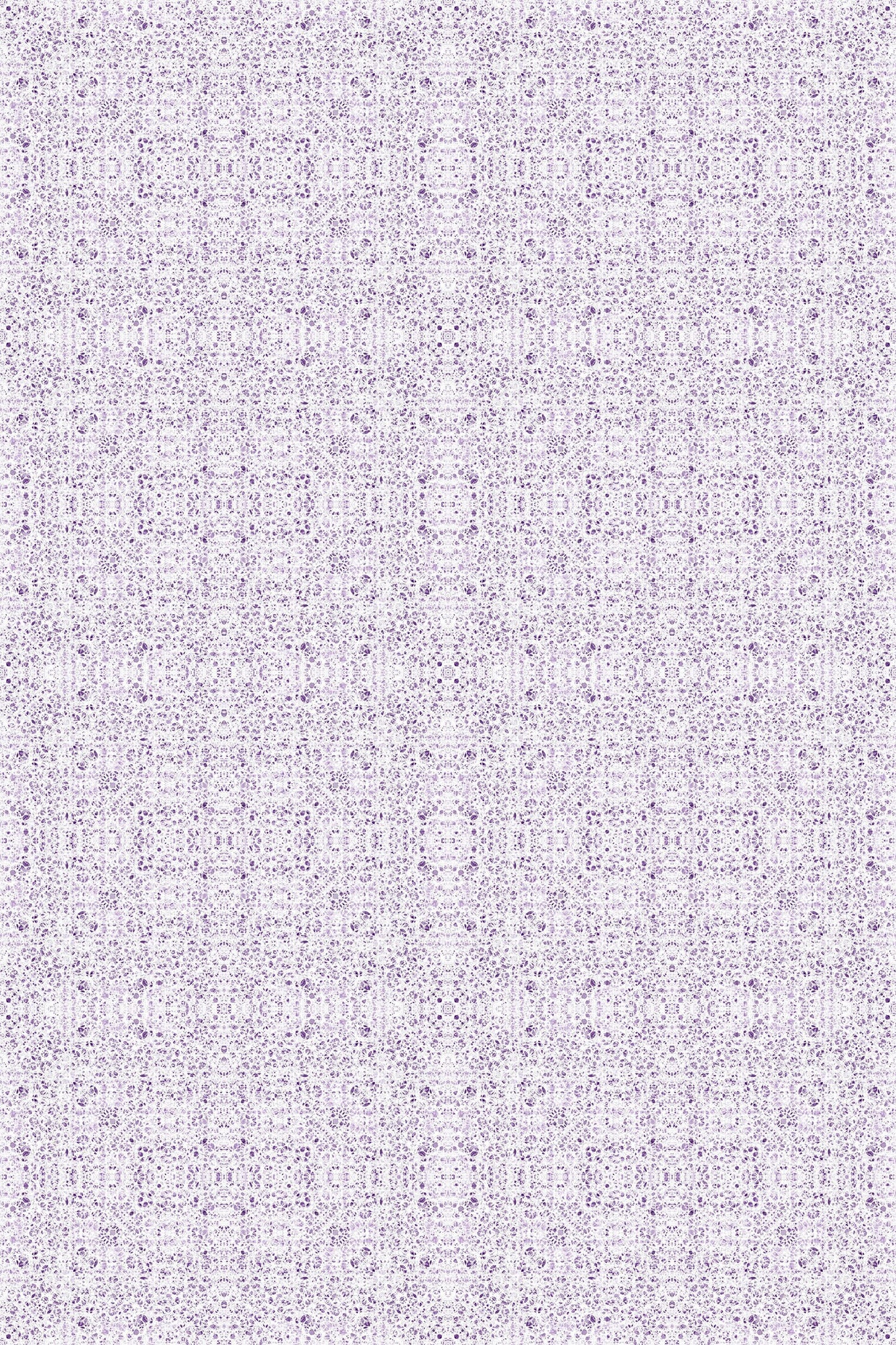 Poppies in Lavender Indoor/Outdoor Floor Covering - French Country - 2-Ply Vinyl with Non-Slip Latex Backing