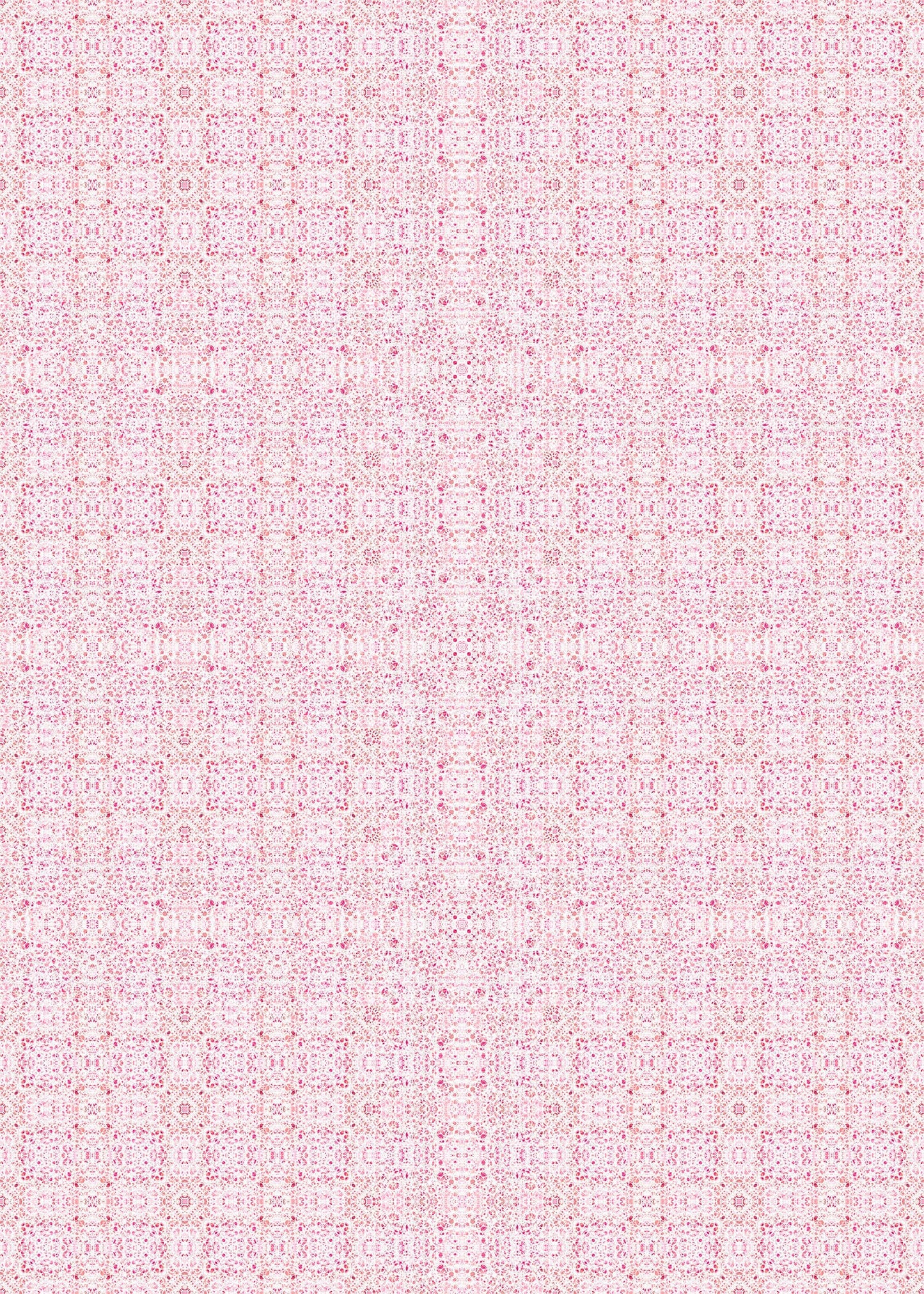 Poppies in Rose Indoor/Outdoor Floor Covering - French Country - 2-Ply Vinyl with Non-Slip Latex Backing