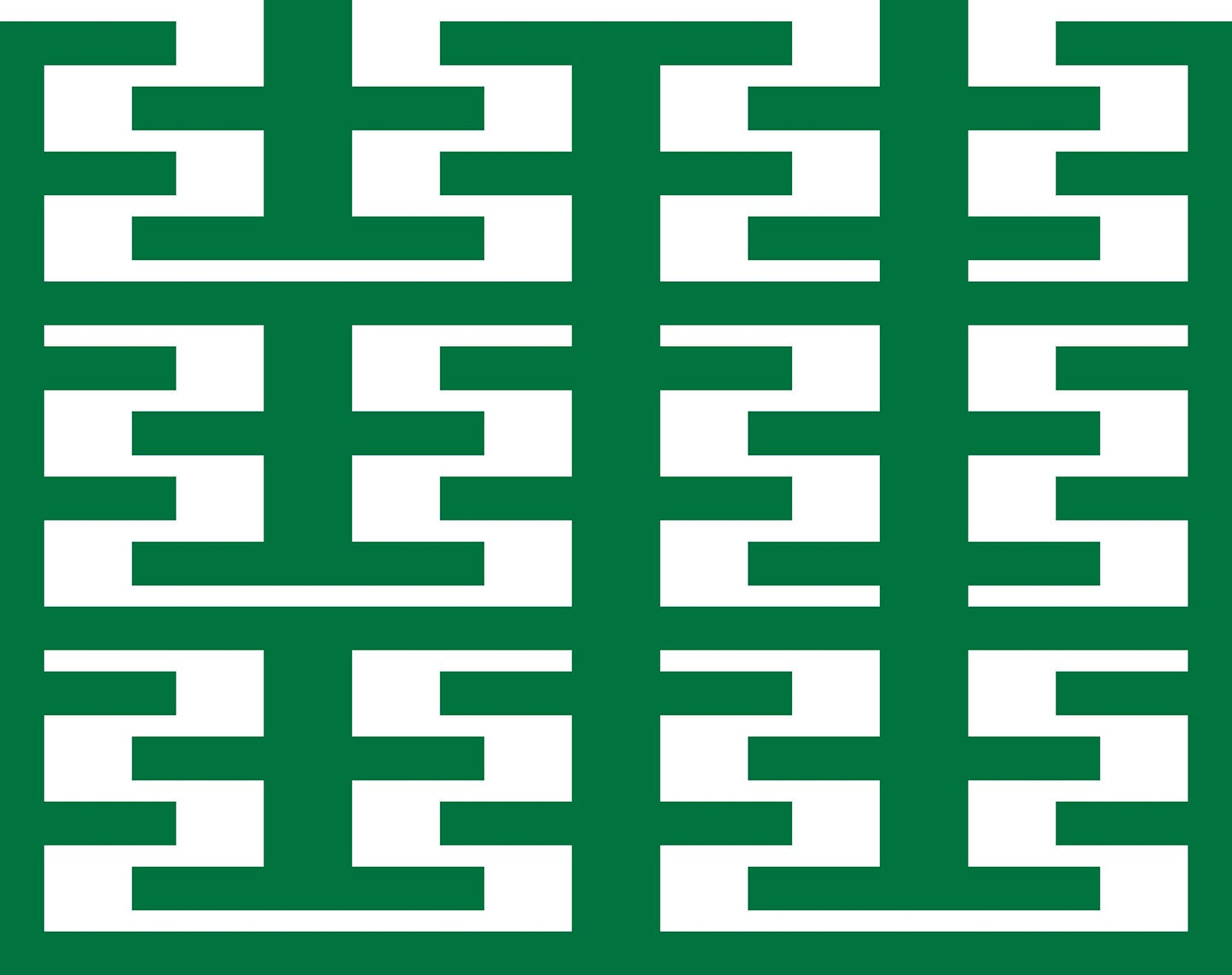 Retro Tower Green Peel & Stick Wallpaper-Vinyl Embossed Canvas Texture