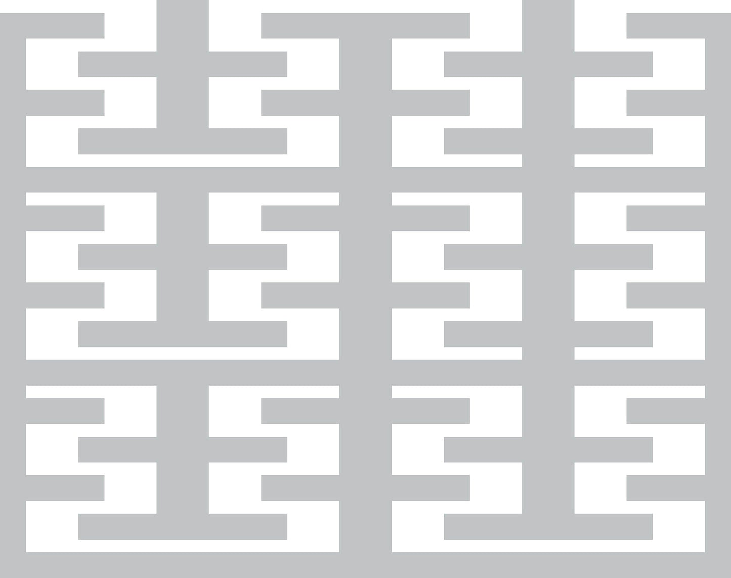 Retro Tower Gray Peel & Stick Wallpaper-Vinyl Embossed Canvas Texture