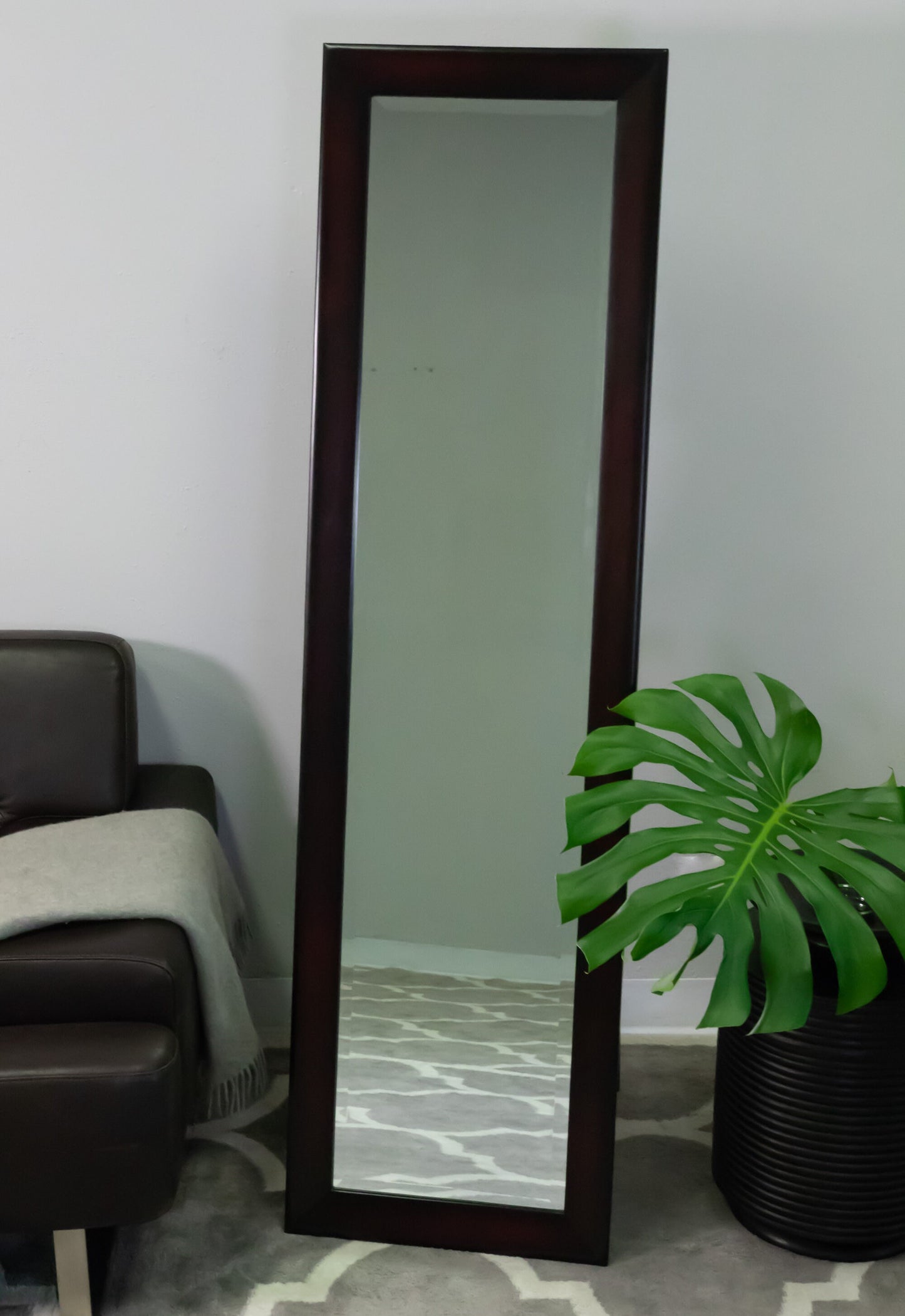 Free Standing Full Length Trinity Mirror