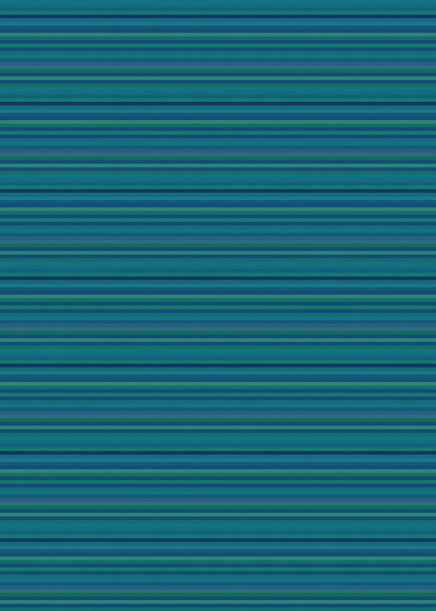 Teal Cabana Stripes Versatile Indoor/Outdoor Washable Rug - Blue, Green Modern Coastal Stripes - Vinyl with Non-Slip Latex Backing