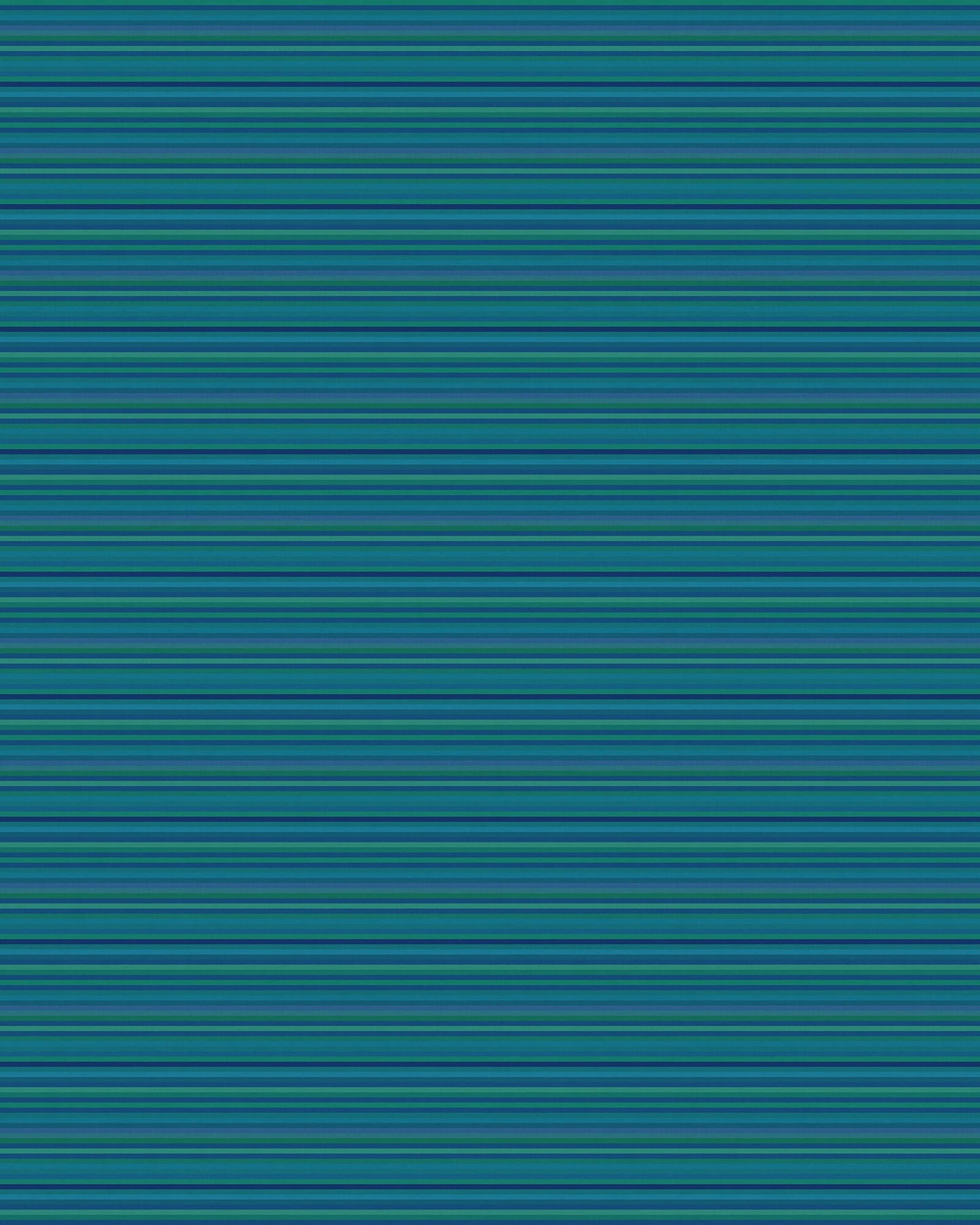 Teal Cabana Stripes Versatile Indoor/Outdoor Washable Rug - Blue, Green Modern Coastal Stripes - Vinyl with Non-Slip Latex Backing