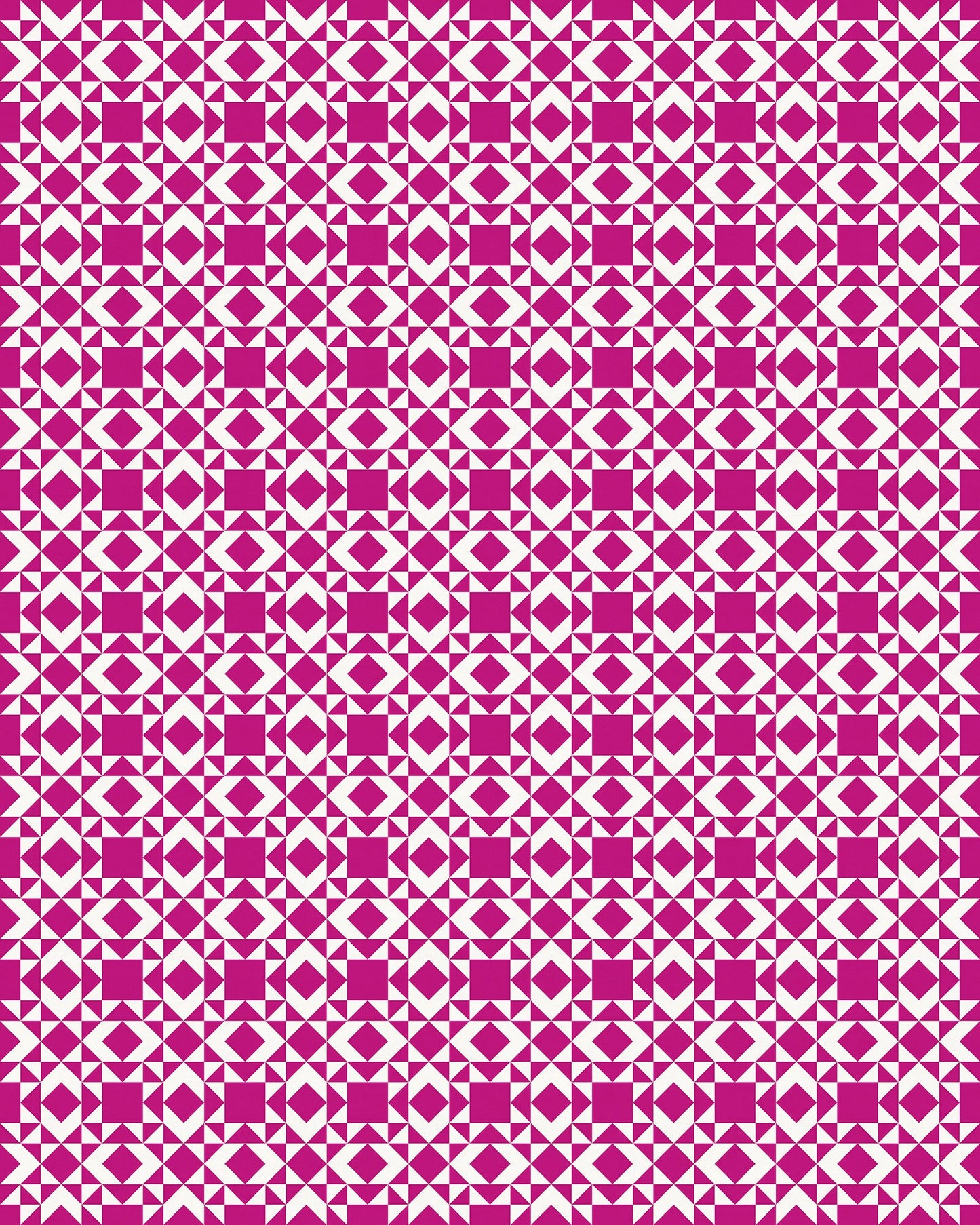 Sundance Indoor/Outdoor Washable Floor Covering - Pink Southwestern Geometric - 2-Ply Vinyl with Non-Slip Latex Backing