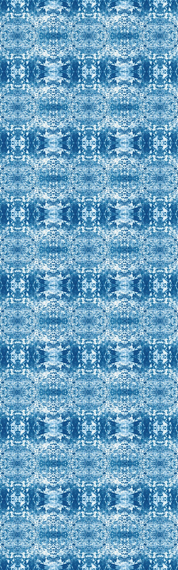 Cannonball Versatile Indoor/Outdoor Washable Rug - Blue Coastal Modern Abstract - Vinyl with Non-Slip Latex Backing