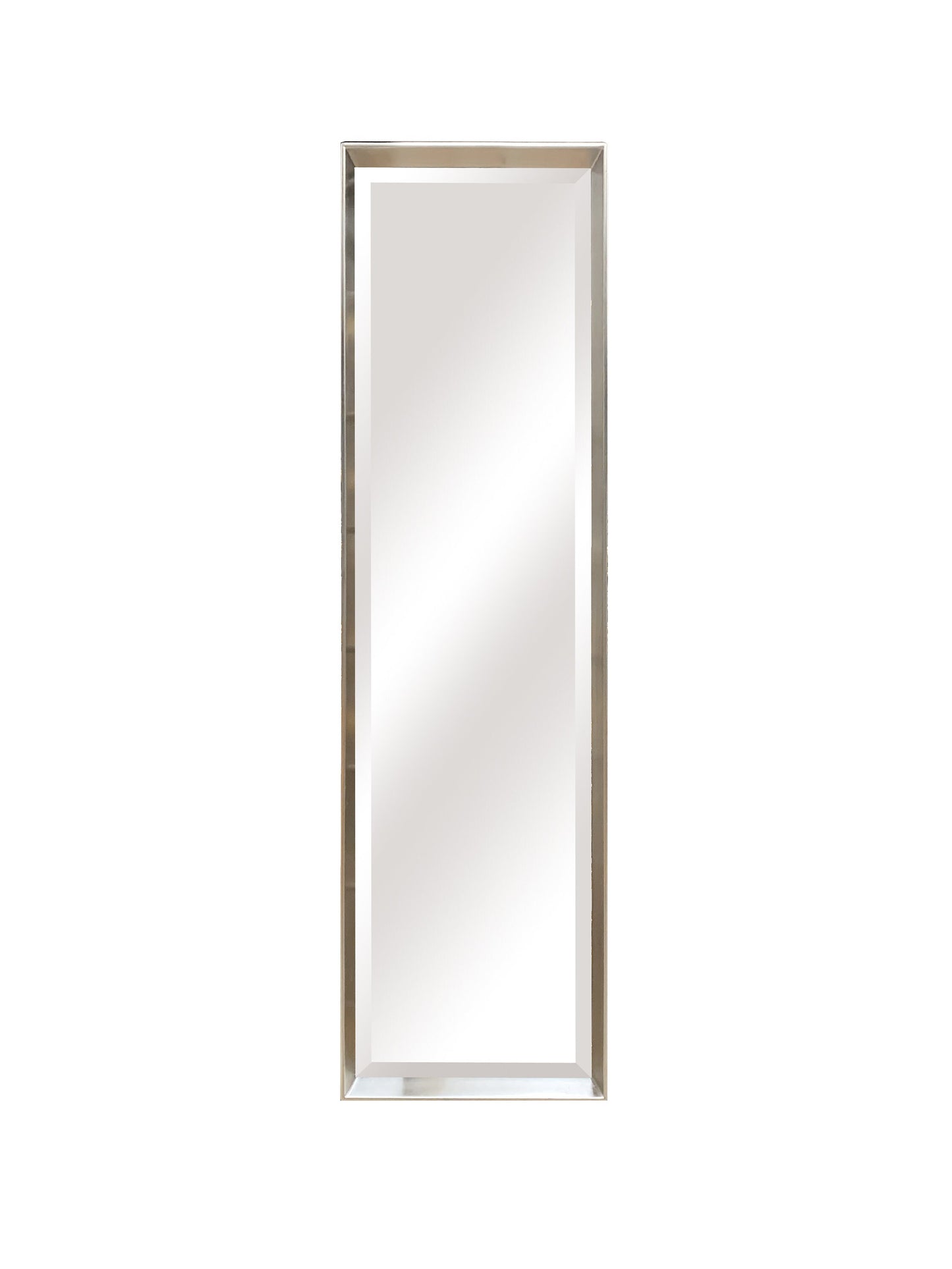 Mia Modern Gold and Silver Tray Frame Long Wall Mirrors