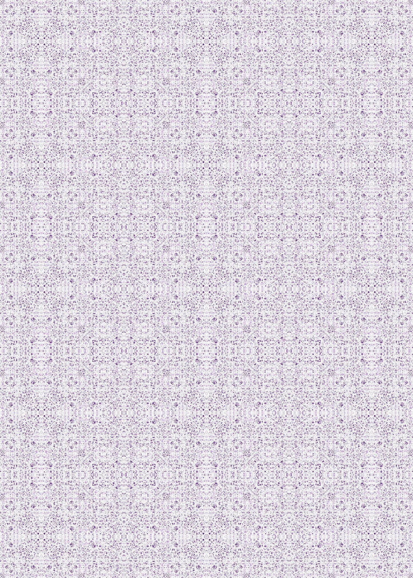 Poppies in Lavender Indoor/Outdoor Floor Covering - French Country - 2-Ply Vinyl with Non-Slip Latex Backing