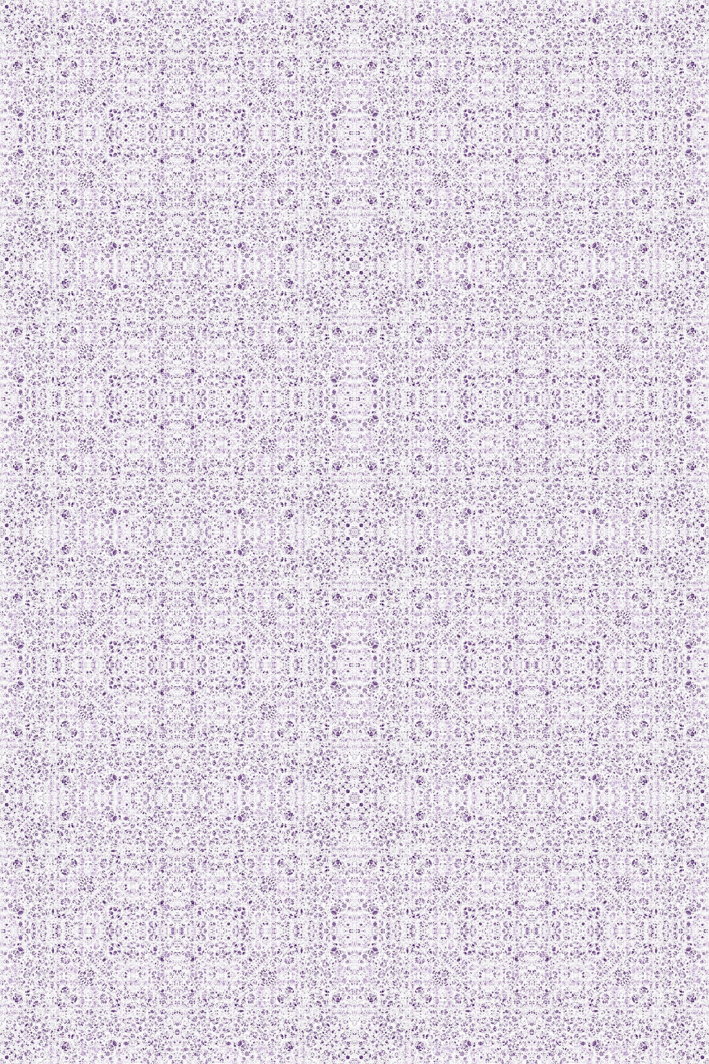 Poppies in Lavender Indoor/Outdoor Floor Covering - French Country - 2-Ply Vinyl with Non-Slip Latex Backing