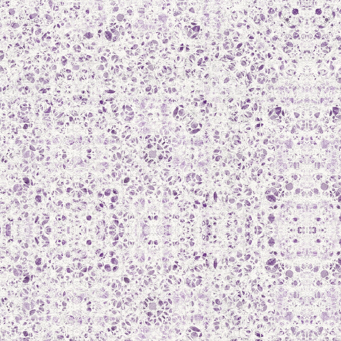 Poppies in Lavender Indoor/Outdoor Floor Covering - French Country - 2-Ply Vinyl with Non-Slip Latex Backing