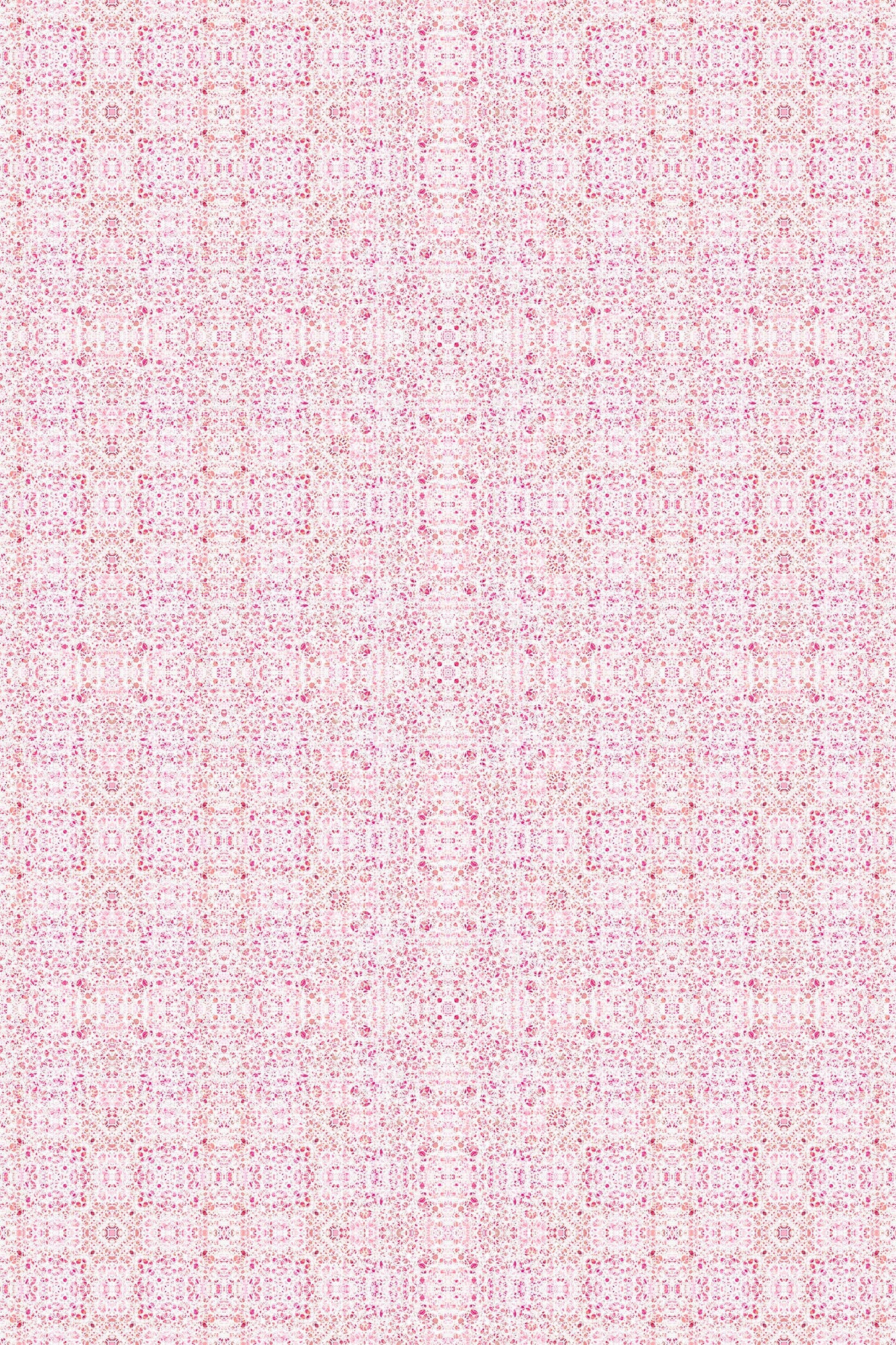 Poppies in Rose Indoor/Outdoor Floor Covering - French Country - 2-Ply Vinyl with Non-Slip Latex Backing