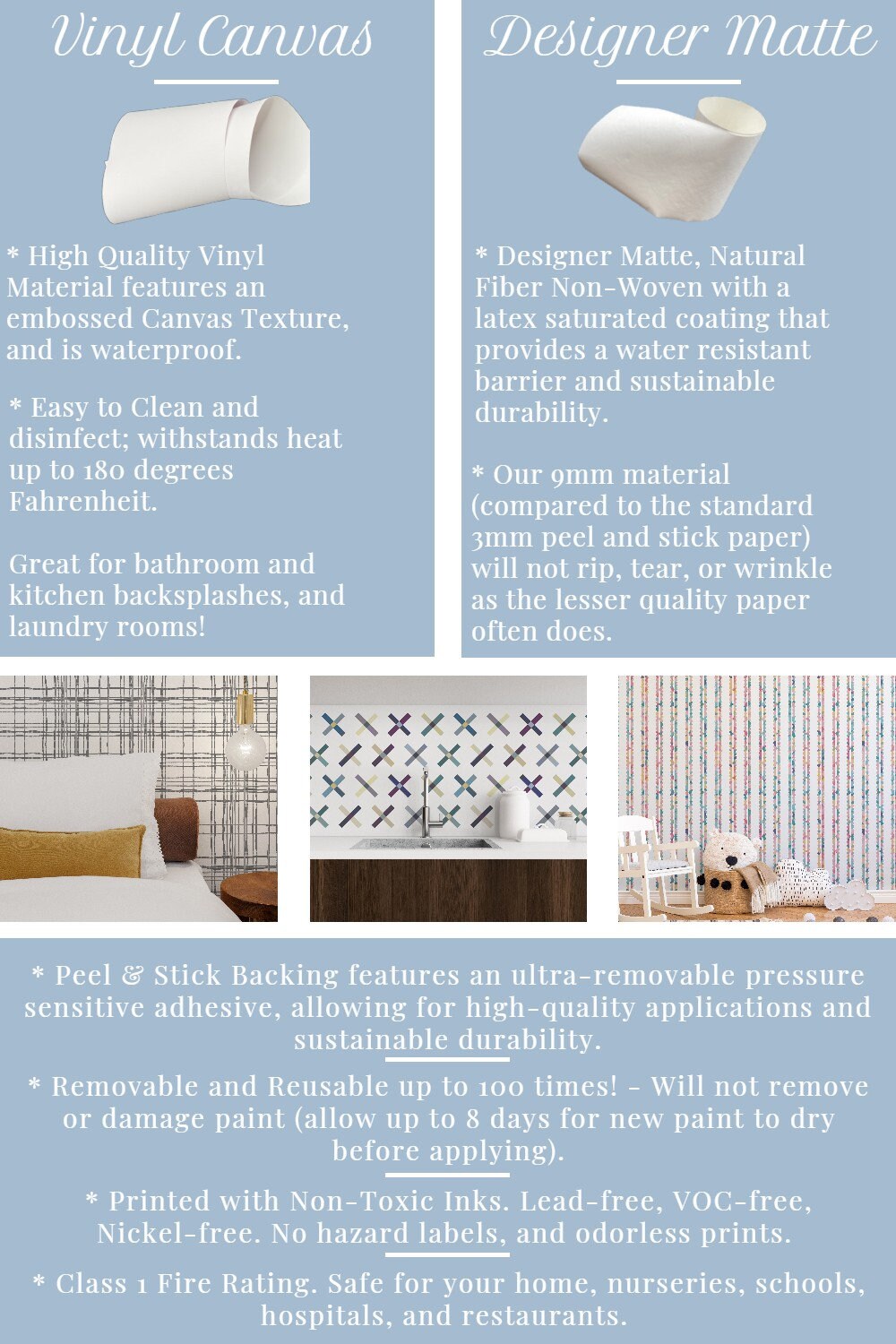 Retro Tower Tan Peel & Stick Wallpaper-Vinyl Embossed Canvas Texture